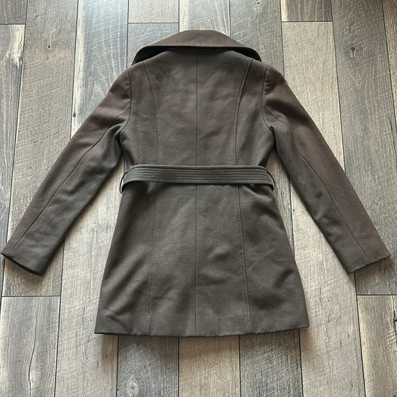 Nine West Olive Wool Pea Coat - Picture 10 of 16